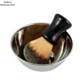 Stainless Steel Shaving Bowl. Durable Metal Mug For Shaving Soap & Cream. Perfect Addition To Your Wet Shaving Kit. Double Layer Smooth Shave Unbreakable Mug. 
