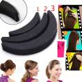 Women Volume Hair Base (Back Combing Puff) 1 pack of 3 pcs, Hair Bump. 