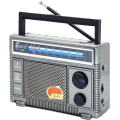 Portable 4 BAND AC/DC RADIO (AM/FM/SW1/SW2). 