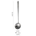 201 Stainless Steel with Spatula with Long Handle Big Strainer Spoon Spatula Spatula and Soup Spoon Fried Ladel Kitchen Supplies Set. 