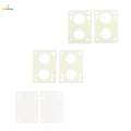 2 Pieces Rubber Skateboard Longboard Riser Shock Pads 3mm. 