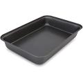 Roaster Pan Non-Stick Size 13 x 9 x 1.6 Inches Quality Bakeware Baking tools and Accessories Trays and Pans Lasagna. 
