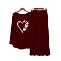 HERMAIN BANTVA Lounge wear top+trouser night suit / night wear for women by kapasia clothes night dress for girls. 