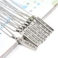 BTS Pendant Kpop Member Name Fashion Bar Necklace Jewelry. 