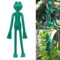 Branch Support Adorable Frog-shaped Plant Ties for Garden Enthusiasts Set of 10 Reusable Cable Ties for Tree Branch Plant Support. 