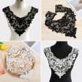 Women's Wear Underwear Ornament DIY Craft Supplies Embroidered Lace Lace Fabric Applique Embroidery Collar Neckline Accessories. 