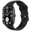 HAYLOU RS5 2.01" AMOLED Display Bluetooth Calling Sports Health Long Battery Life Smartwatch (Dual Two colorfulstrapsin silicone and woven style Strap). 