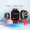Zero® Phantom Pro Smart Watch | 2.04" AMOLED Display, Bluetooth 5.3, Heart Rate & SpO2 Monitor, IP67 Water Resistance | Advanced Health & Fitness Tracker. 