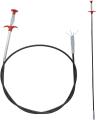 Big Size  Stainless Steel Sink Pipeline Cleaner with 4 claws  Drain Opener Wire  Drain Snake Clog Remover Cleaning Tool Hair Remover Spring Pipe Cleaning Tool For Sewer, Toilet, Kitchen Sink.. 