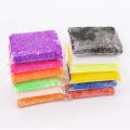 150g Bulk Bubble Particles Clay Slime Fluffy Children's Educational Toys Diy Color Clay 12 Colors Pearl Snowflake Clays Charms. 
