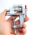 NEW Arrival 3.5" Aluminum Miniature Small Jewelers Hobby Clamp On Table Bench Vise Mini Tool Vice Multi-Functional. 