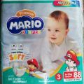 MARIO BABY DIAPER SIZE-3 MEDIUM 6-11KG (88 PCS PACK). 
