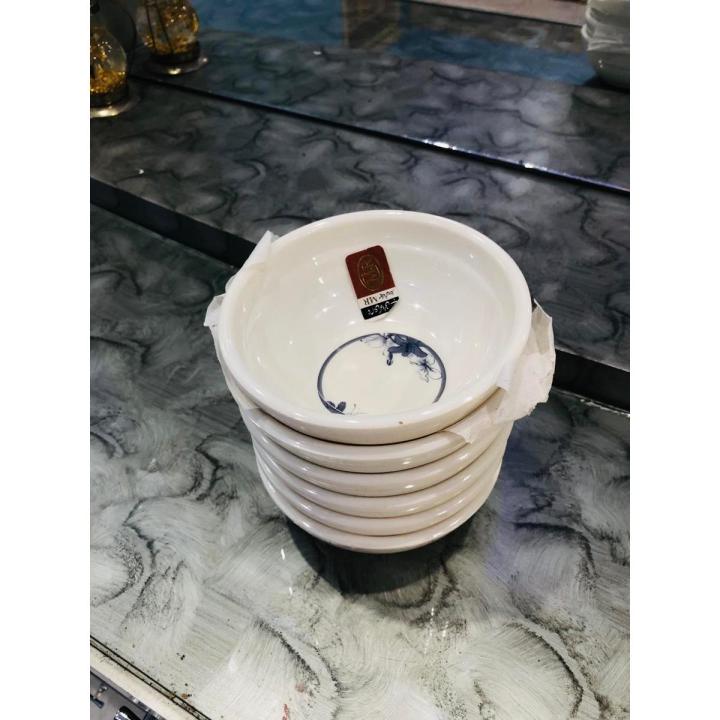 Bowl - Sweets/Curry Bowl Double Glazed Melamine 5 inches Size For Sweets/Soup/Curries (Set of 6)