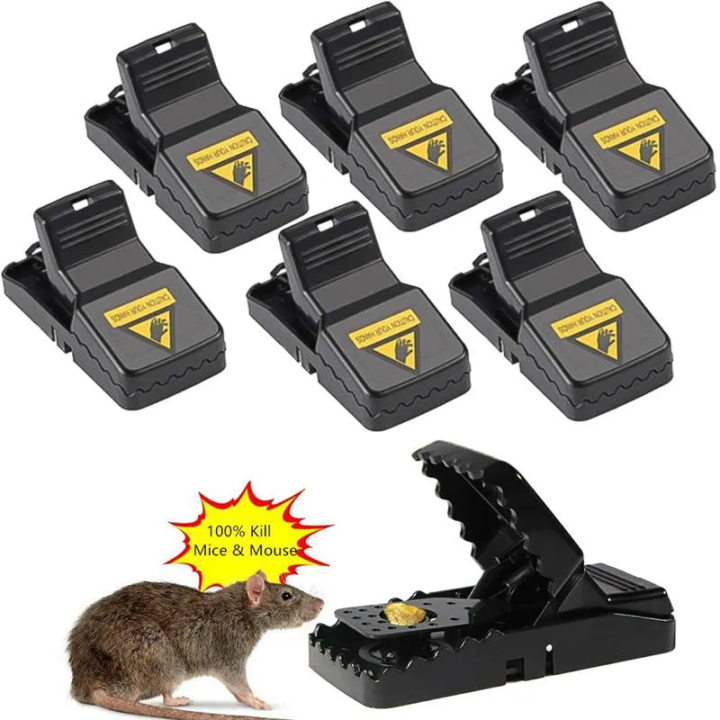 SP Dealz Reusable Mouse Trap – Quick Catch Snap Trap for Small Mice, Indoor & Outdoor Rodent Catcher for Home, Kitchen, Garage & Garden