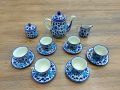 Multani Blue Pottery Tea Set - Multicolour IV-0022 -. 