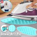 Silicone Iron Mat Silicone Heat Resistant Non-slip Iron Rest Mat for Ironing board Surface Safety. 