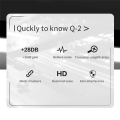 Black Q2 Microphone Dynamic Preamplifier 28Db Gain Dynamic Mic Amplifier 48V Metal Structure Q-2 for Live. 