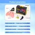 【Compatible to All】 - Transparent RGB Wireless Bluetooth Gaming Controller Gamepad for PlayStation 4, PS3, Android TV Box, PC, Laptop, iOS ~ RGB JoyStick JoyPad GamePad Remote Gaming Controller for Computer, Mobile, Windows 7/8/10/11 ~ By FunBug. 