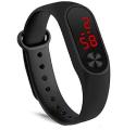Silicone LED Digital Black Men's Women's Watch Smart Watch for girls Smart Watch for Kids Latest LED Watch for boys & girls Led Round Digital Watches for Kid Girl boys. 