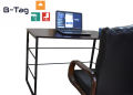 Portable Folding Computer Laptop Study Table - Metal Frame - btag. 