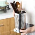 Spoon Stand For Kitchen | Plastic Cutlery Holder Stainless Steel Spoons/Forks/Knives Holding Round Shape Jar Stand for kitchen Cutlery Holder  Organizer Stand. 