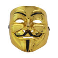 V For Vendetta Anonymous Mask- Golden Edition. 