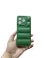 Realme C61 / Realme C63 Back Cover Soft Puffer Down Jacket Bubble Camera Protection Realme C61 / Realme C63 Phone Case. 