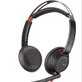 Plantronics - Blackwire C5220 - Wired, Dual-Ear (Stereo) Headset with Boom Mic - USB-A, 3.5 mm to connect to your PC, Mac, Tablet and/or Cell Phone. 