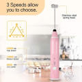 Dual Function 2-in-1 Electric Rechargeable Coffee Beater & Milk Frother | High Quality. 