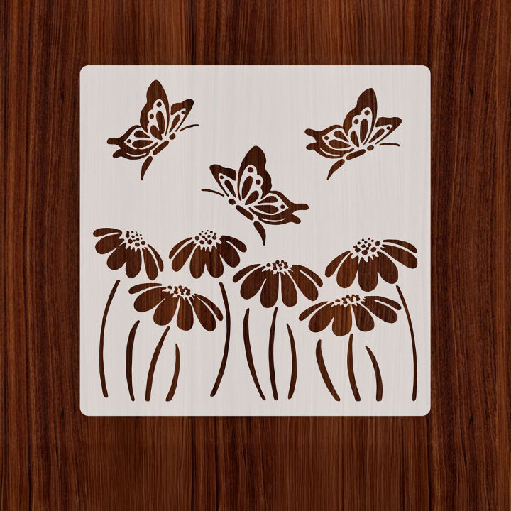 Reusable Stencil for Wall Painting - DIY Home Decor, 1 Pc | Daraz.pk