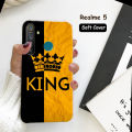 Realme 5 Back Cover -  King 2Gud Soft Phone Case For Boys. 
