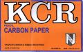 KCR Carbon Paper Blue Color | Legal Size. Size 21 cm x 33 cm | 100 Sheets | 50 Sheets | 25 Sheets. 