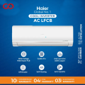 Haier Air Conditioner DC Inverter 1 Ton HSU-12LF - 65% Energy Saving – Cool only Inverter – White. 