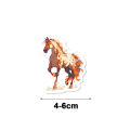 Horse Theme Stickers 50pcs Hand-painted Horse Sticker Set Waterproof Diy Decal Kit for Phone Laptop Skateboard More Southeast Asian Buyers' Favorite High-precision Printing Stickers. 