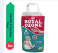Royal ozone diaper size (Small, Medium ,Large ,XLarge, XXL) 50 pcs for each packet. 