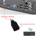 USB To PS2 Adapter Cable Round Head Mouse And Keyboard Interface Converter PS2 To USB Computer Cable Adapter Mushen. 