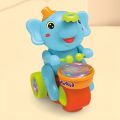 Musical Walking Elephant! Drums, Lights, & Blowing Balls - Fun for Kids! Walking Drummer Elephant! Blows Balls, Lights Up & Plays Music! Best Gift For Toddlers - Boys & Girls. 