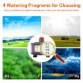 Water Timer for Garden Hose mart prinkler Timer 2 Outlets Large LCD creen Programmable Irrigation Timer for Yard Lawn Automatic/Manual Outdoor Watering Timer. 