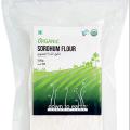 Organic Whole Grain Sorghum Flour; High-Fiber | Rich-In-Nutritional Values; Sprouted Jowar Flour By Down To Earth Foods | Jowar Ka Atta 500 G. 