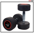 Pair of 1kg 2kg 3kg 4kg 5kg 6kg 8kg 10kg 12kg 15kg Rubber Coated Dumbbell Fitness Home Gym Home Exercise Dumbell. 