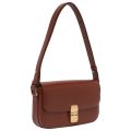 Hand bags for girls with Stylish Golden chain And Long strap Top Handle Bag Medium Size for Ladies and Girls Shoulder Bag Fashionable Design Casual Style Tote Bag for Traveling. 