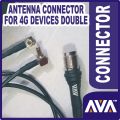 AVA Double Wire Antenna Connector For EVO Wingle Charji and all others Internet Devices 3G,s/4G,s. 