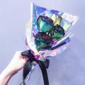 20 Pieces 59 cm x 57 cm Cellophane Wrap Paper Iridescent Film Gift Wrap Rainbow Flower Wrapping Packag Paper Come. 