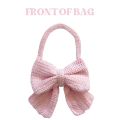 Crochet Bow Bag | handmade crochet bag | shoulder bag. 