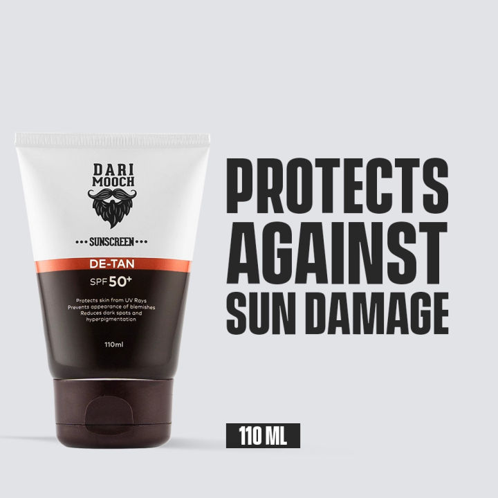 De-Tan Sunscreen 110 ml I Dari Mooch