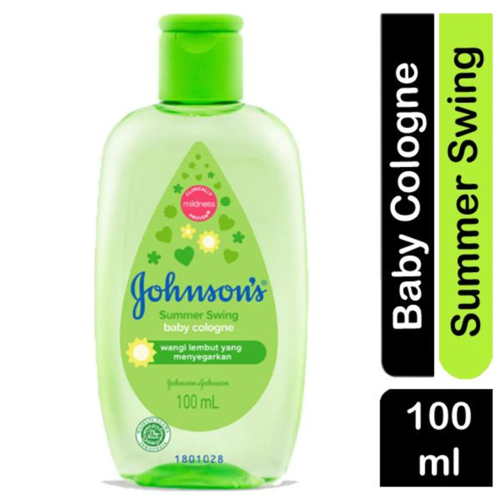 Johnsỏn's Summer Swing Baby Cologne Soft & Light Fragrance, 100ML