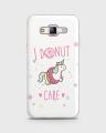 Samsung Galaxy Grand Prime Plus Soft Cover  in I Donut Care -1cover12  in I Donut Care -1cover12. 