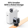 UGREEN Uno Robot 30W GaN USB C Charger, PD Fast Wall Power Adapter with Dynamic LED Display, Compatible with iPhone 16/15 Pro Max, Galaxy S25/S24 Ultra, Xiaomi 15 Pro. 