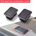 for Ram 1500 Stake Pocket Covers, Rear Truck Bed Rail Stake Pocket Cover for Dodge Ram 2019 2020 2021 (Set of 4). 