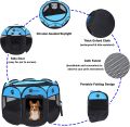 Portable Folding Pet Kennel-Dog House Cage-Dog Cat Tent-Pets Kennel Cool&Clean. 